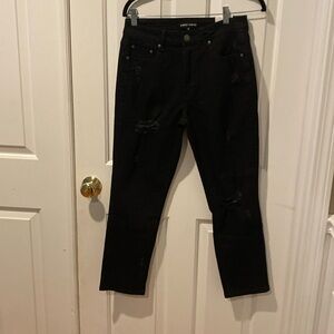 NWT Almost Famous size 9 black jeans.